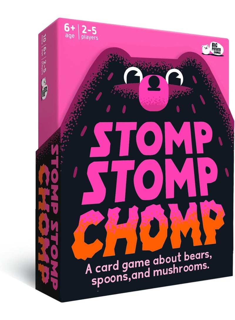 Big Potato | Stomp Stomp Chomp | Wildly Funny Card Game | 2-5 Players, Ages 6+ - Image 1